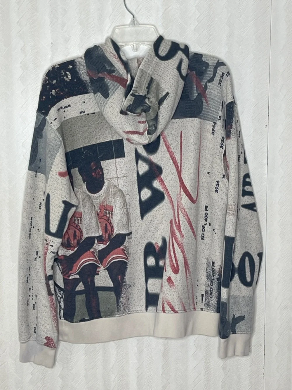 🔥 JORDAN HERITAGE KNIT PULLOVER HOODIE Limited Edition Hoodie Size M